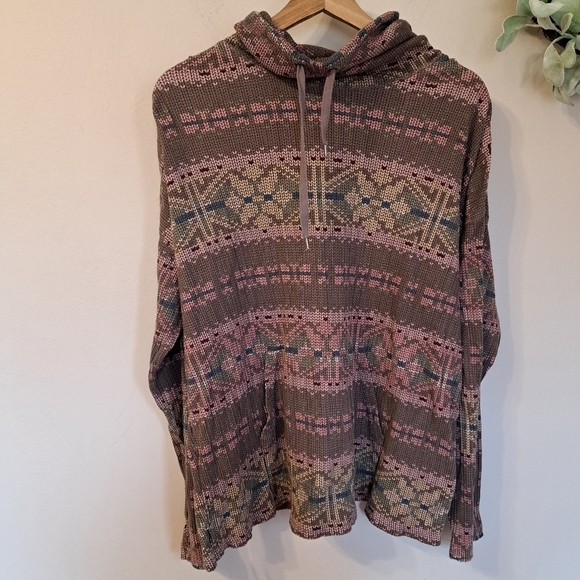 Women's Fashion Pull Over Cowl Neck Long Sleeve Sweater Large - Picture 2 of 6